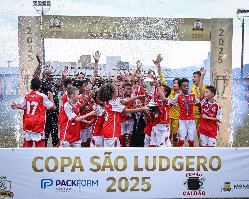 Inter conquista título na Sub-11 e vice na Sub-13 da Copa São Ludgero